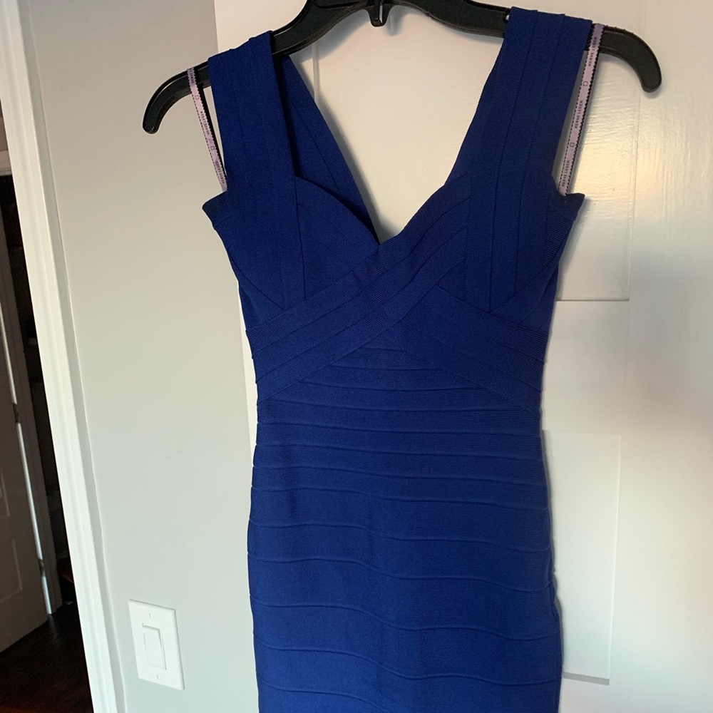 Herve Leger Mini Bandage Dress